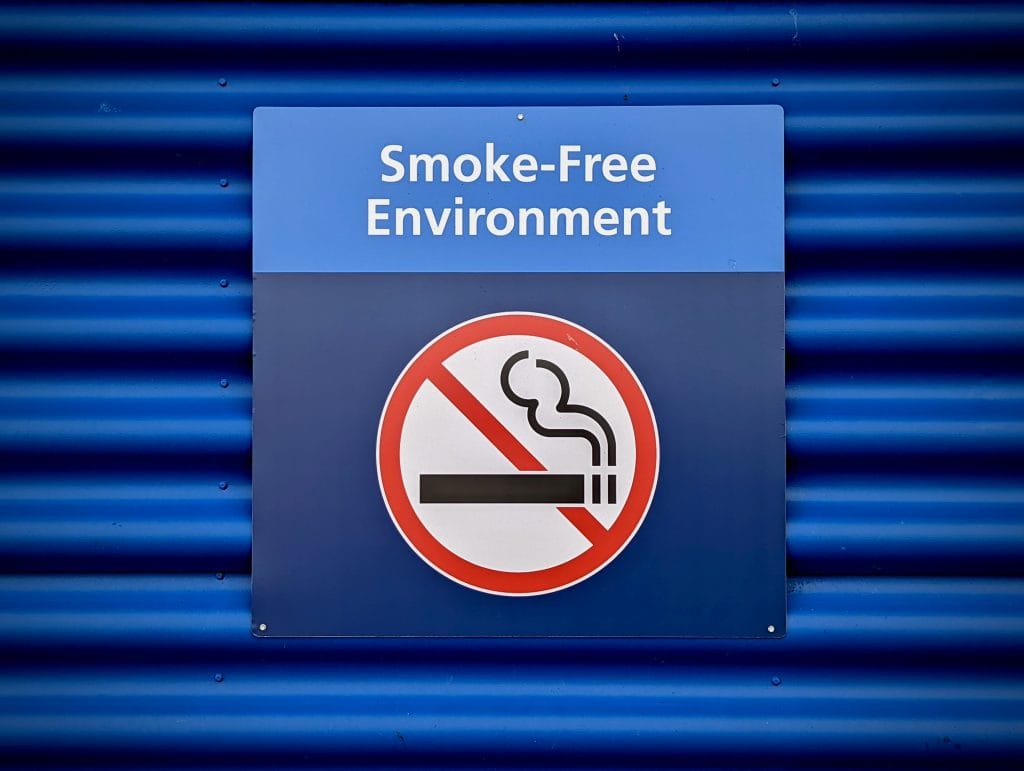 No smoking